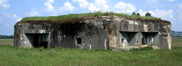 artillary Blockhouse Maginot Line, Sedan France